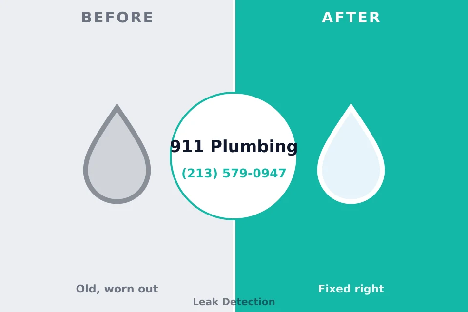 Before and after: plumbing repair Stayton, OR